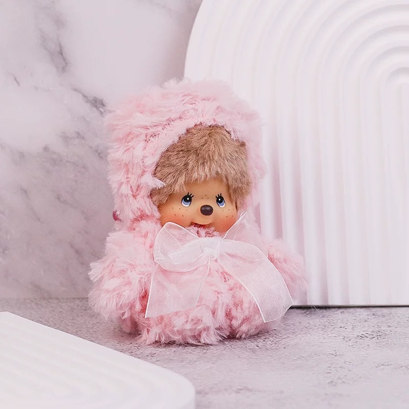 monchhichi-pink-bear-mascot-holder-keychain