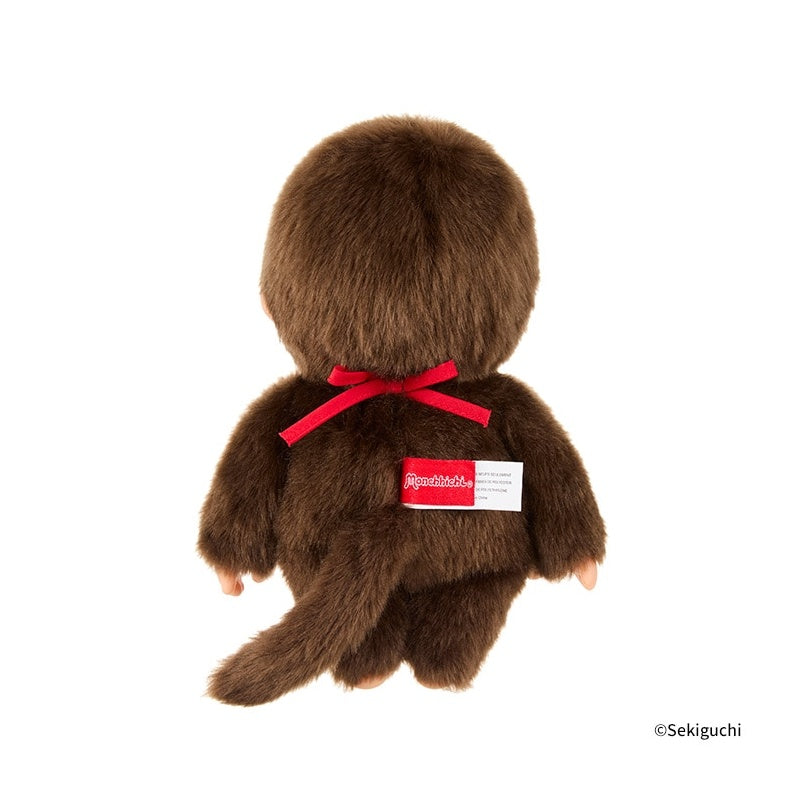 MONCHHICHI Premium Standard Boy Brown M Plush Doll