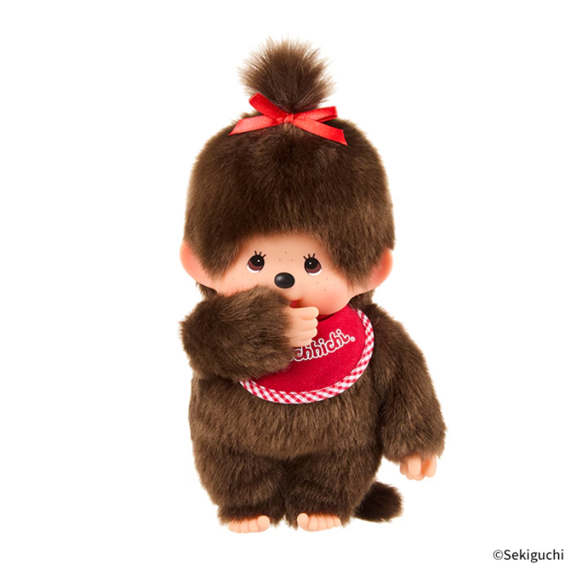 monchhichi-premium-standard-girl-brown-m-plush-doll