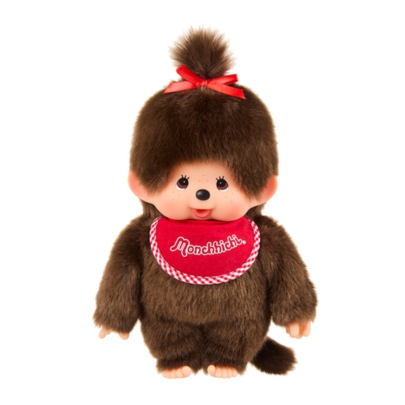 monchhichi-premium-standard-girl-brown-m-plush-doll