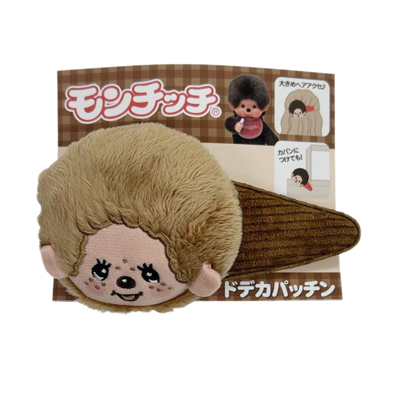 monchhichi-sweet-brown-giant-hair-clip
