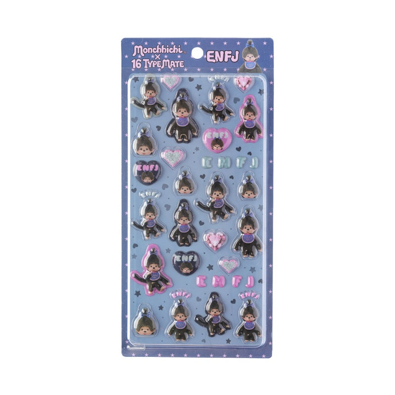 MONCHHICHI x 16 TYPEMATE MBTI Personalities Puffy Pop Sticker (ENFJ)