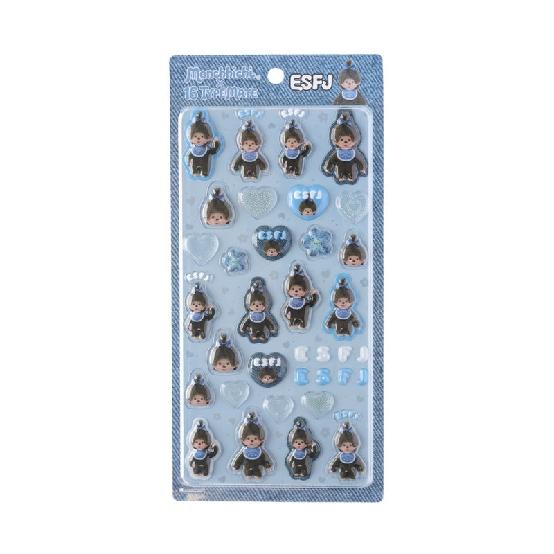 MONCHHICHI x 16 TYPEMATE MBTI Personalities Puffy Pop Sticker (ESFJ)