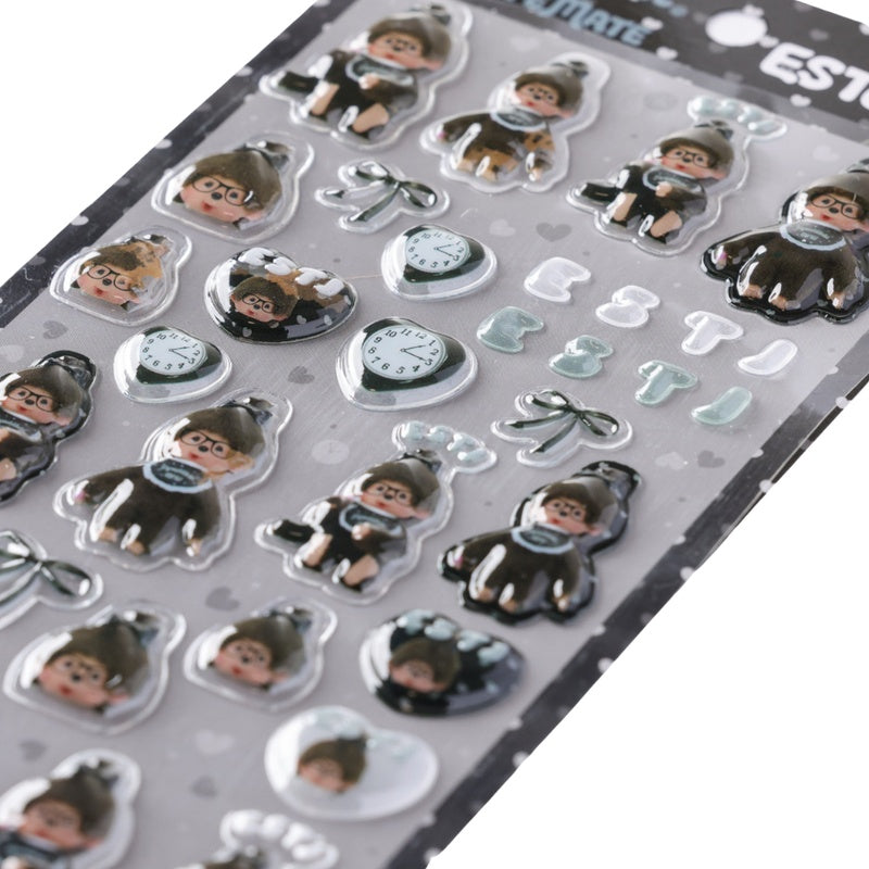 MONCHHICHI x 16 TYPEMATE MBTI Personalities Puffy Pop Sticker (ESTJ)