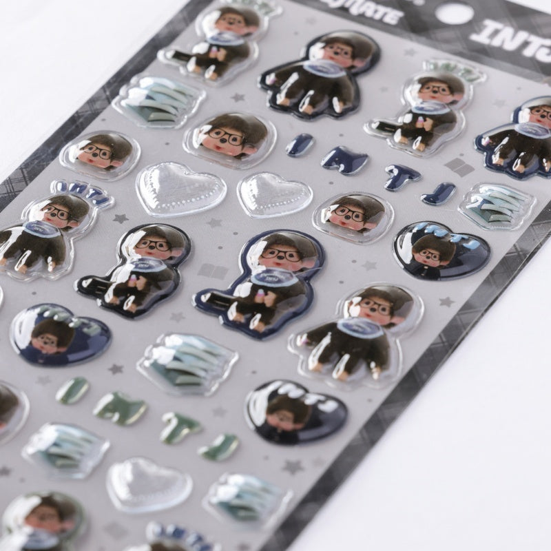 MONCHHICHI x 16 TYPEMATE MBTI Personalities Puffy Pop Sticker (INTJ)