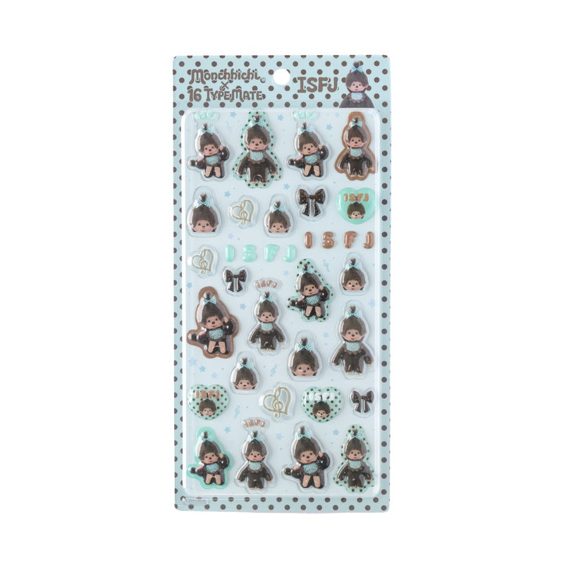 MONCHHICHI x 16 TYPEMATE MBTI Personalities Puffy Pop Sticker (ISFJ)