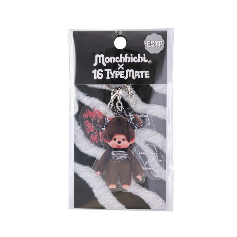 MONCHHICHI x 16 TYPEMATE MBTI Personalities 3 Piece Acrylic Charm Keychain (ESTP)