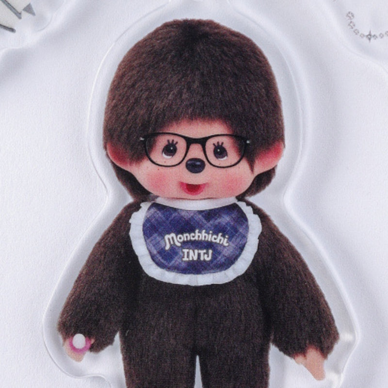 MONCHHICHI x 16 TYPEMATE MBTI Personalities 3 Piece Acrylic Charm Keychain (INTJ)