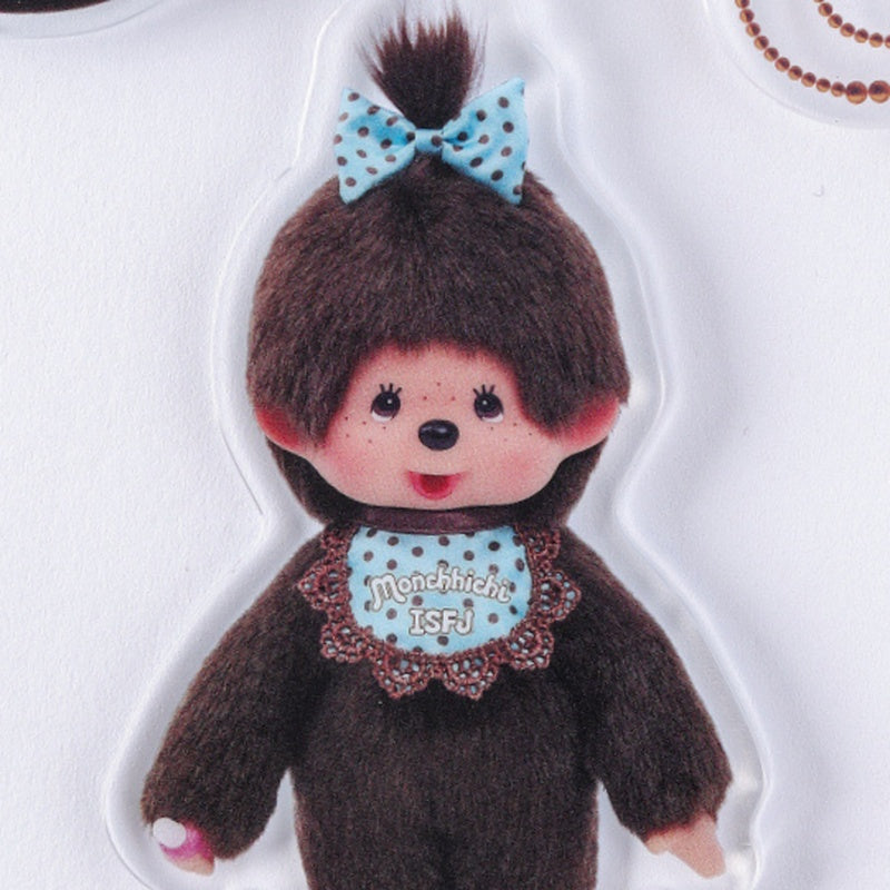 MONCHHICHI x 16 TYPEMATE MBTI Personalities 3 Piece Acrylic Charm Keychain (ISFJ)