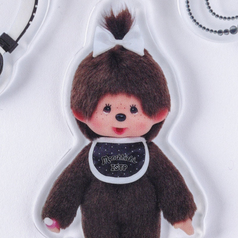 MONCHHICHI x 16 TYPEMATE MBTI Personalities 3 Piece Acrylic Charm Keychain (ISTP)