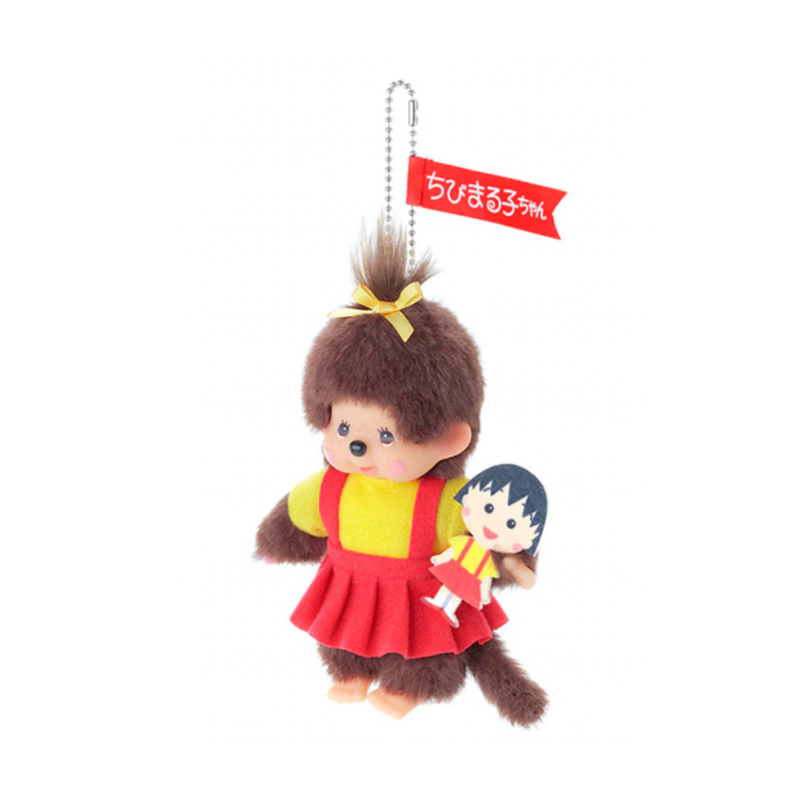 monchhichi-x-chibi-maruko-chan-mascot-holder-keychain
