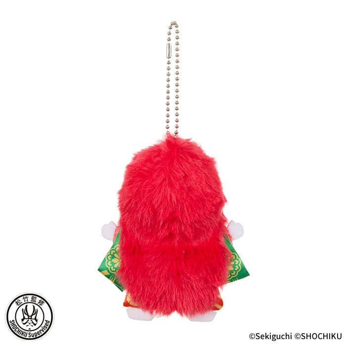 MONCHHICHI x Kabuki SS Face Lion Dance Mascot Holder Keychain