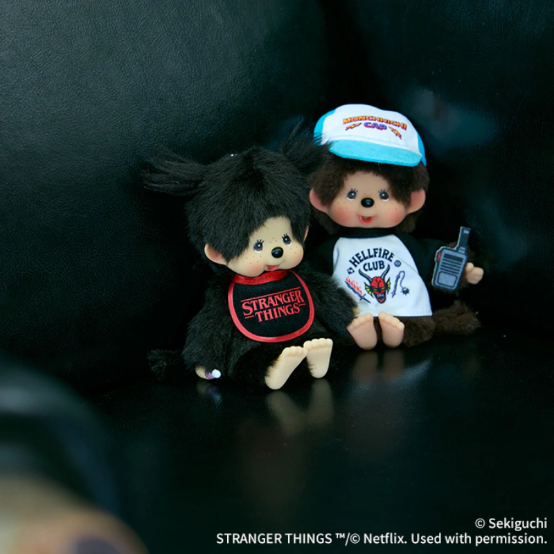 monchhichi-x-stranger-things-hellfire-club-mascot-holder-keychain