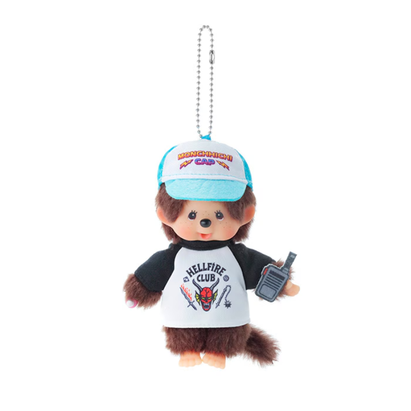 monchhichi-x-stranger-things-hellfire-club-mascot-holder-keychain