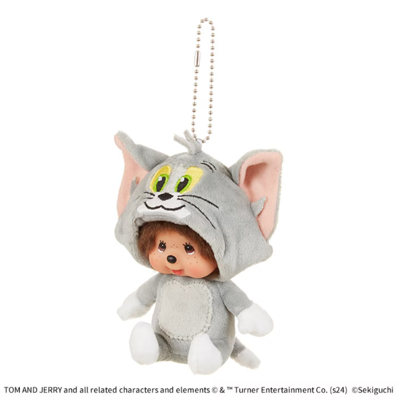 monchhichi-x-tom-jerry-mascot-holder-keychain-tom-