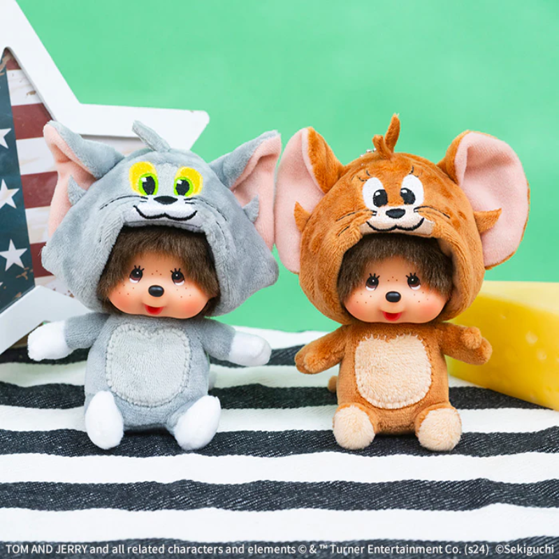 monchhichi-x-tom-jerry-mascot-holder-keychain-tom-