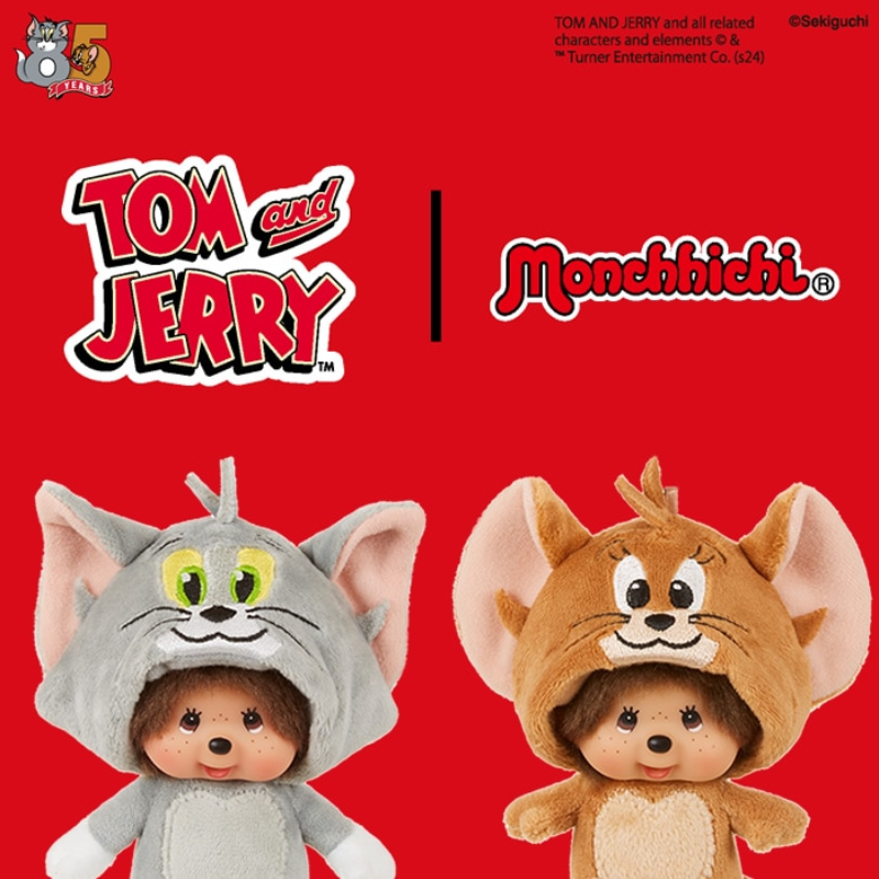 monchhichi-x-tom-jerry-mascot-holder-keychain-tom-