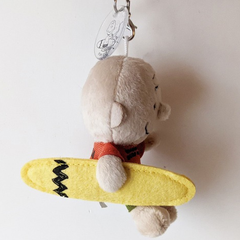 peanuts-hawaii-surf-shop-charlie-brown-orange-tee-mascot-holder-keychain
