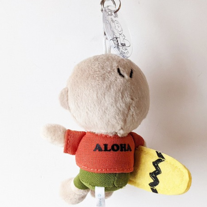 peanuts-hawaii-surf-shop-charlie-brown-orange-tee-mascot-holder-keychain