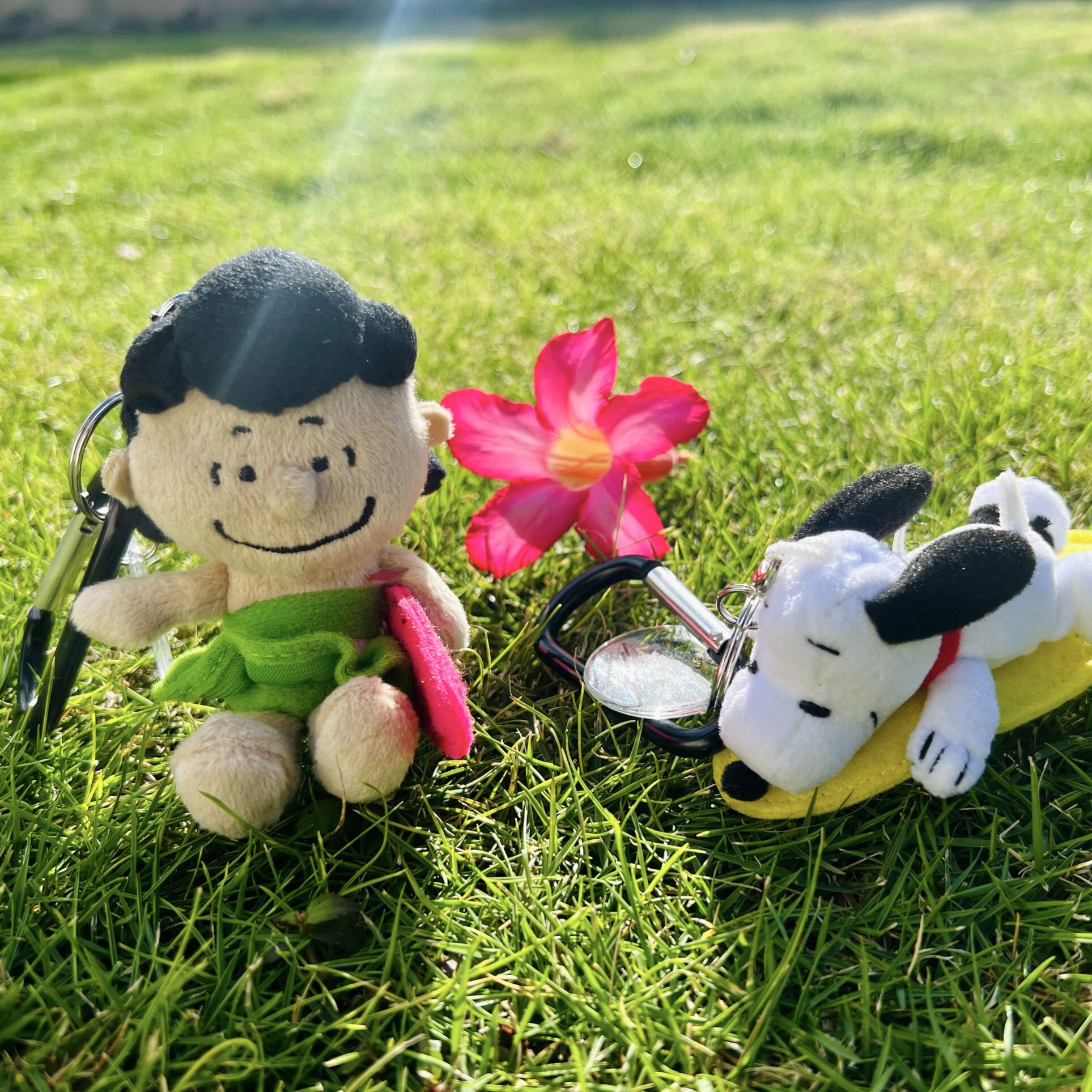 PEANUTS Hawaii Surf Shop Lucy Mascot Holder Keychain-My Store-YORE STORE