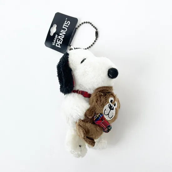 peanuts-snoopy-bear-check-vintage-mascot-holder-keychain
