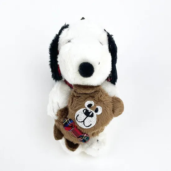 peanuts-snoopy-bear-check-vintage-mascot-holder-keychain