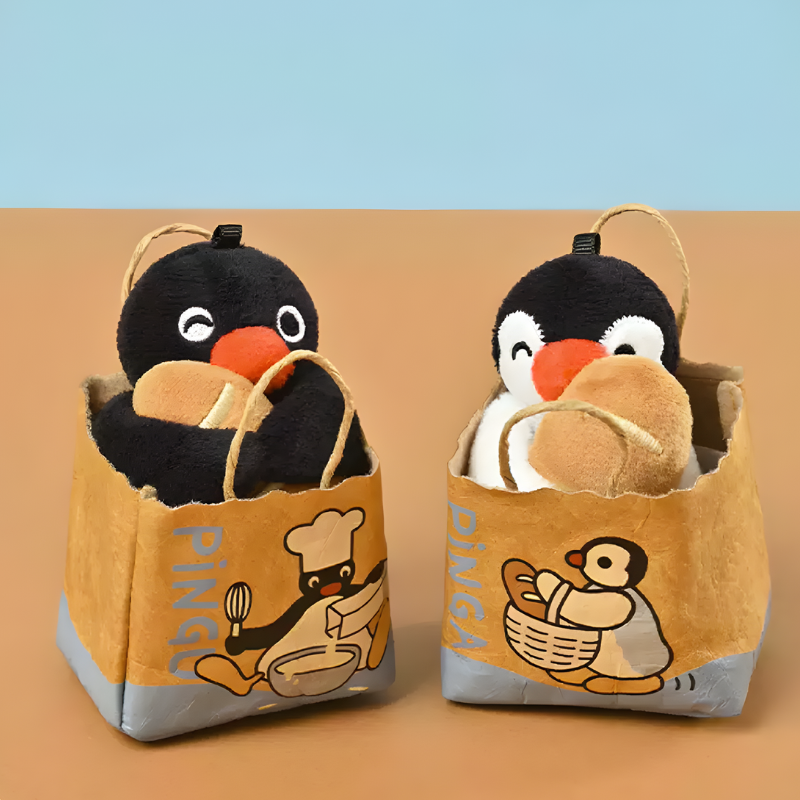 pingu-bakery-series-pingu-paper-bag-mascot-holder-keychain
