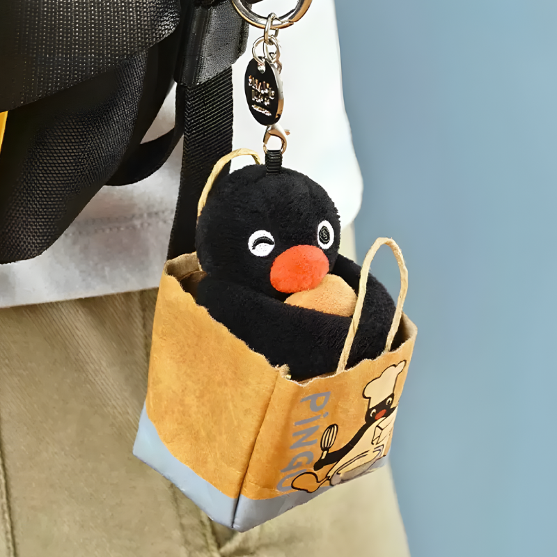 pingu-bakery-series-pingu-paper-bag-mascot-holder-keychain