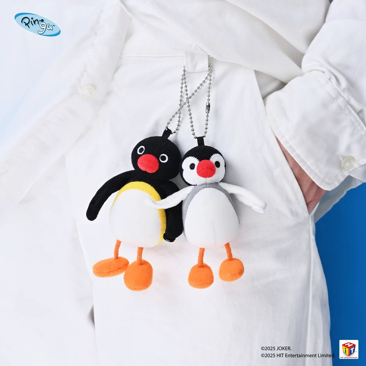 pingu-little-feet-series-trio-mascot-holder-keychain