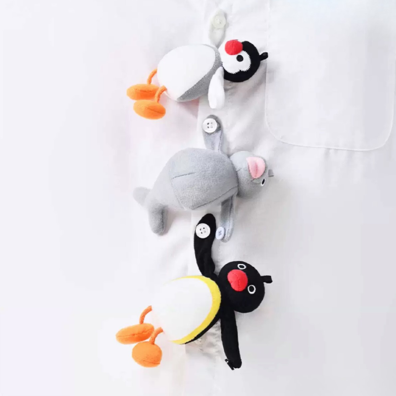 pingu-little-feet-series-trio-mascot-holder-keychain