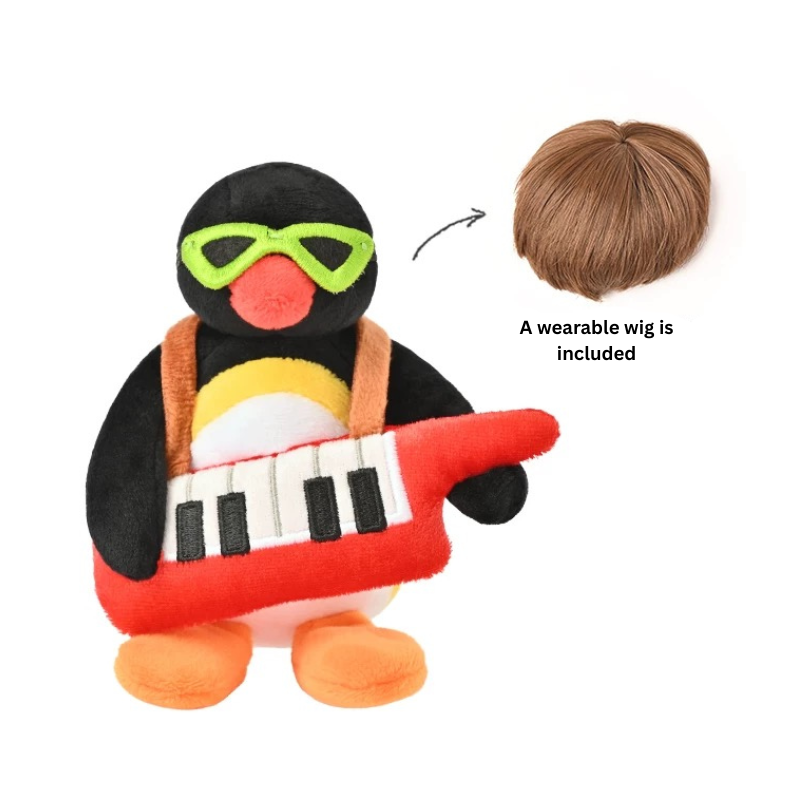 pingu-music-series-underground-band-keyboard-mascot-holder-keychain