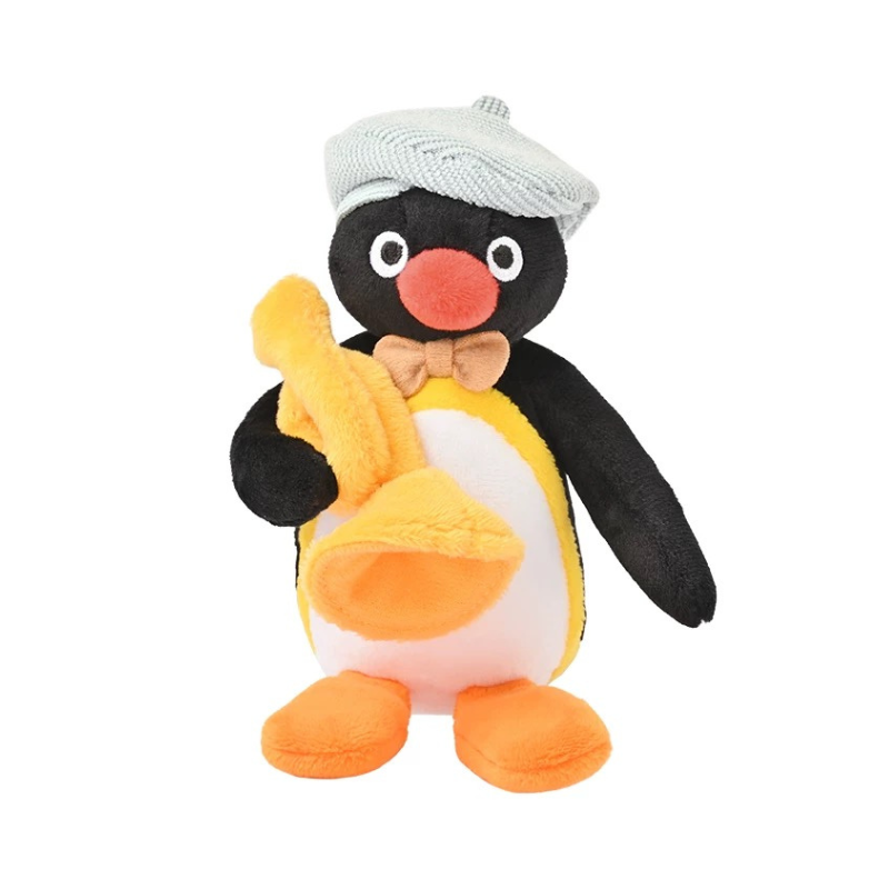 pingu-music-series-underground-band-trumpet-mascot-holder-keychain