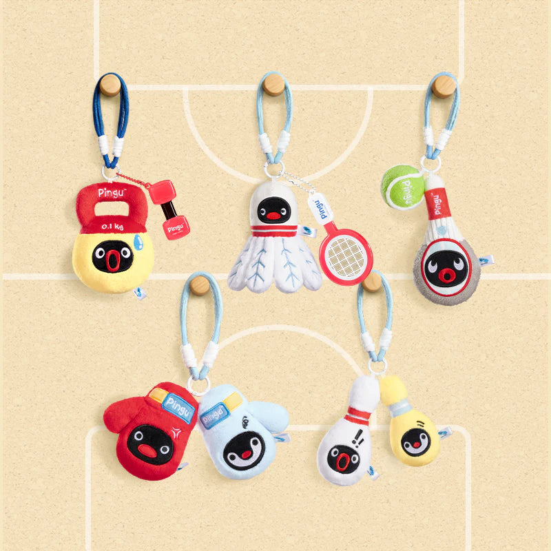 pingu-sports-series-mascot-holder-keychain