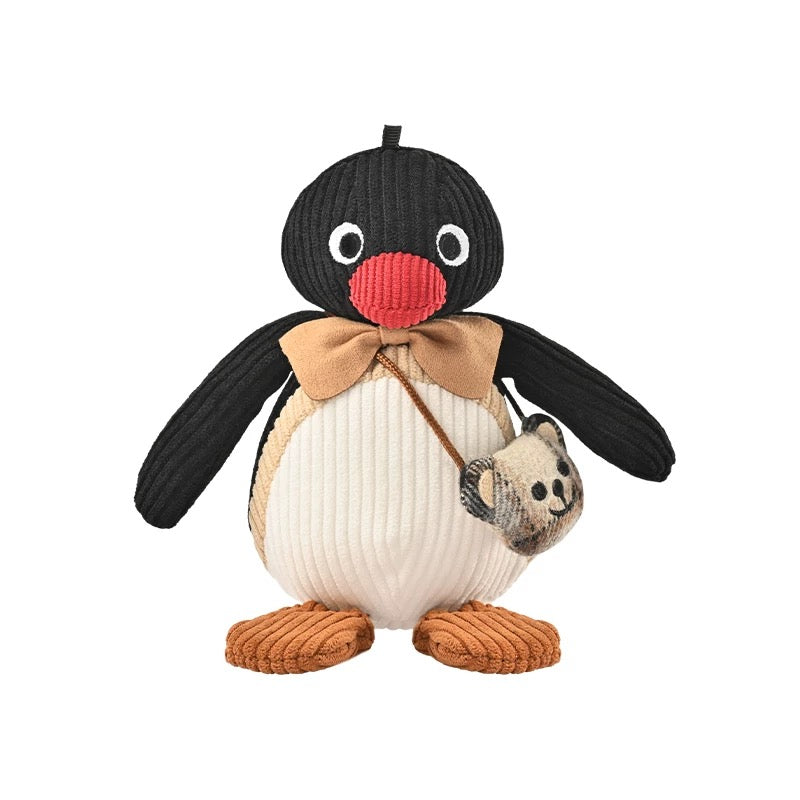 pingu-x-shandmoo-45th-anniversary-vintage-series-bear-bag-pingu-keychain