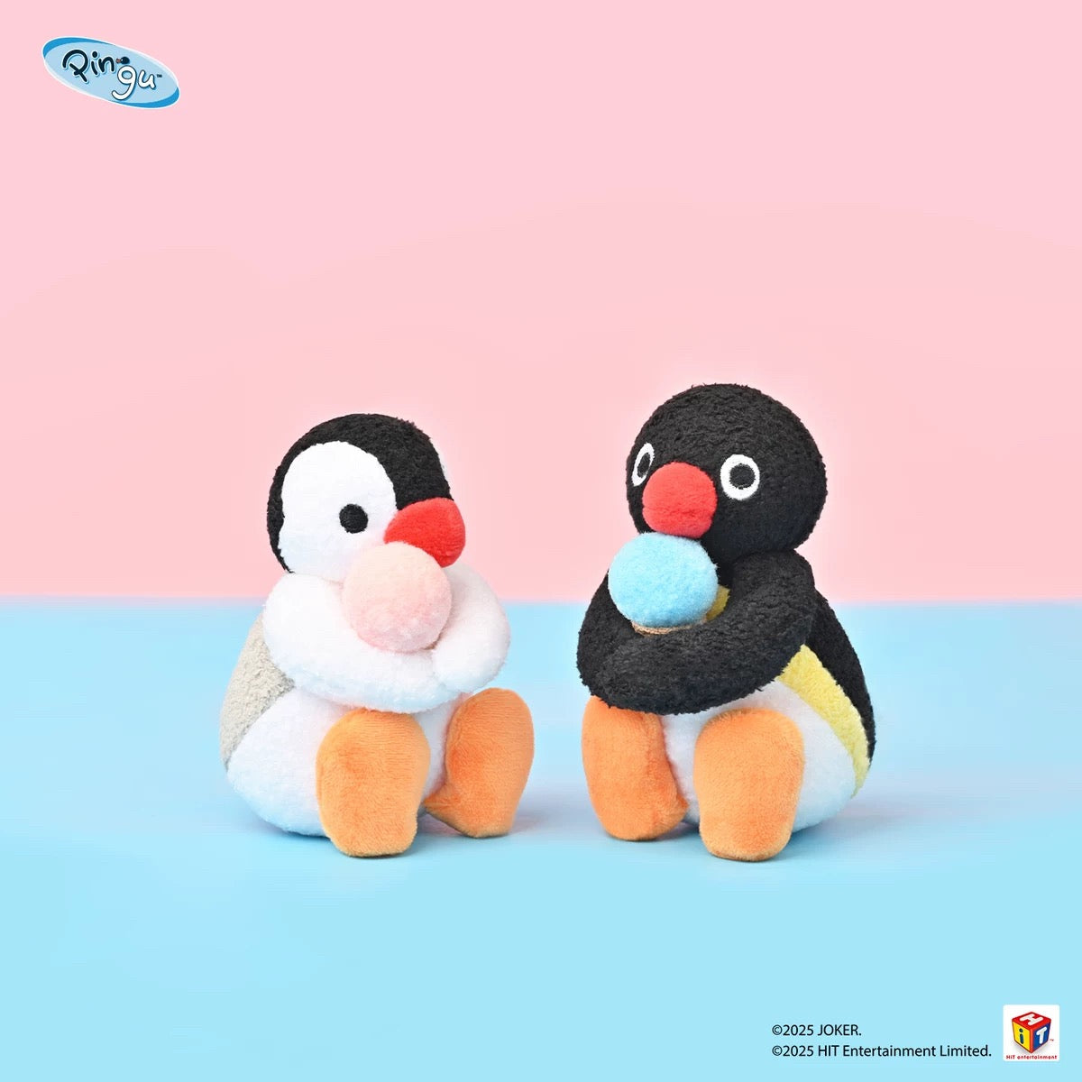 pingu-x-shandmoo-ice-cream-series-pinga-strawberry-cone-mascot-holder-keychain