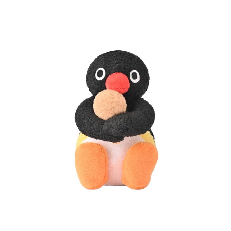 pingu-x-shandmoo-ice-cream-series-pingu-chocolate-cone-mascot-holder-keychain