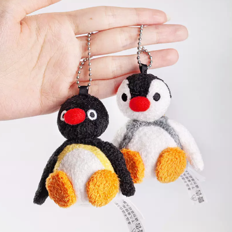 pingu-x-shandmoo-pen-sleeves-mini-mascot-holder-keychain-set