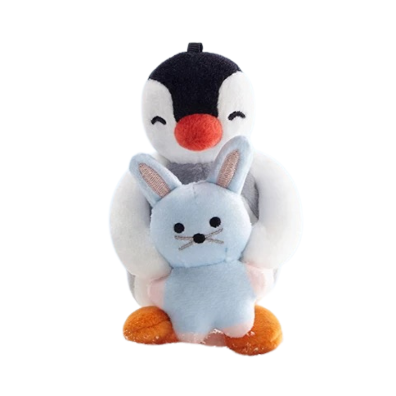 PINGU x SHANDMOO Pinga Rabbit Holding Hipper Mascot Holder Keychain ...