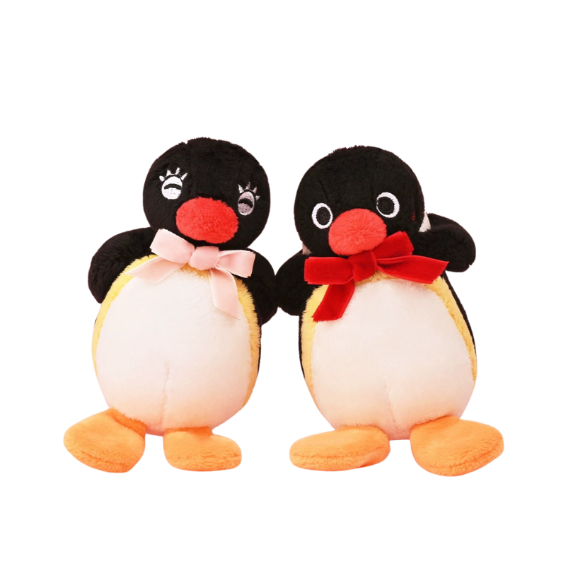 pingu-x-shandmoo-pingu-couple-magnetic-mascot-holder-keychain-set
