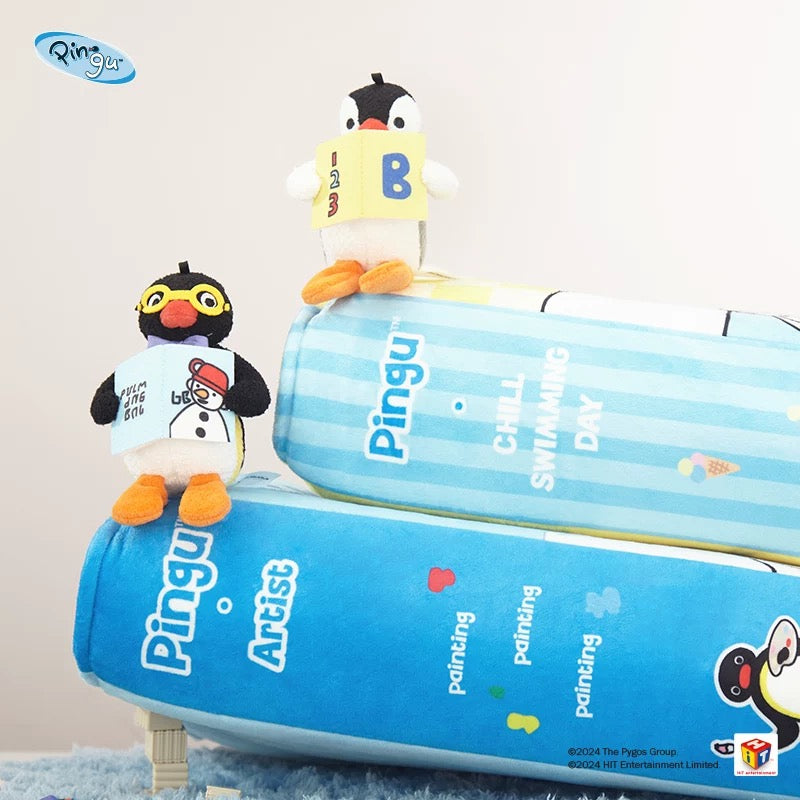 pingu-x-shandmoo-reading-series-hat-mascot-holder-keychain