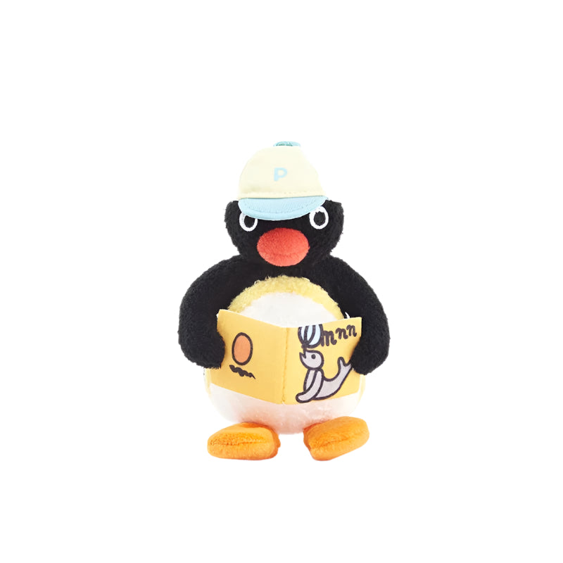 pingu-x-shandmoo-reading-series-hat-mascot-holder-keychain