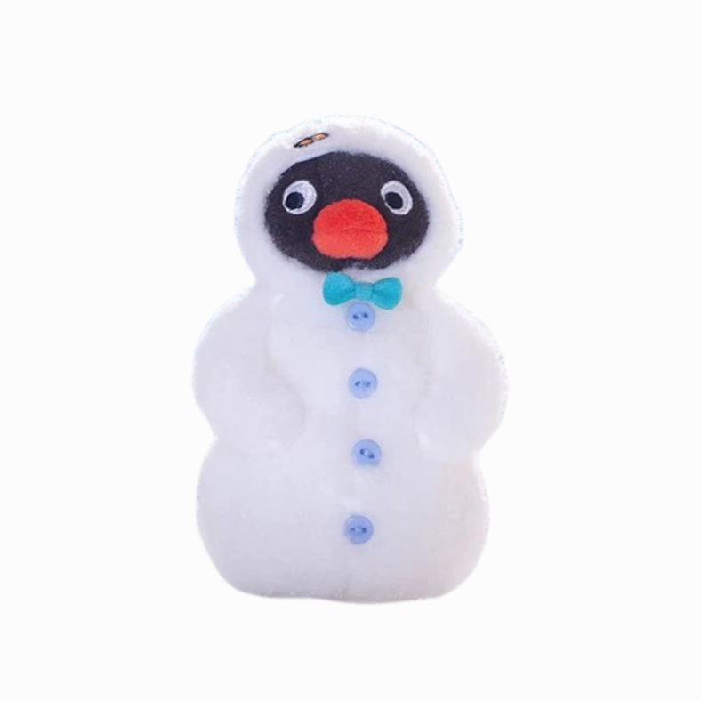 pingu-x-shandmoo-winter-snowman-mascot-holder-keychain