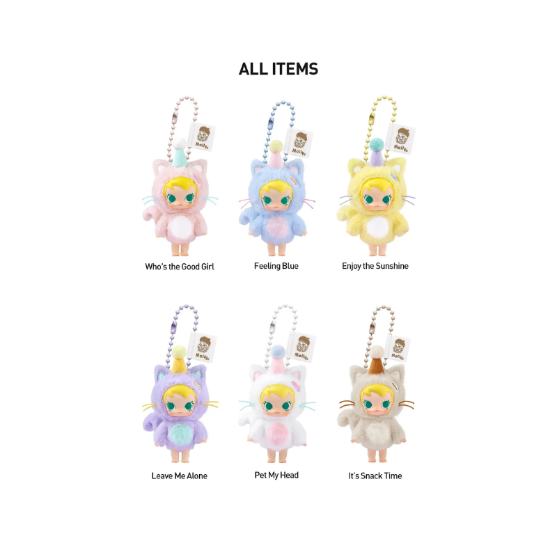 POP MART Baby Molly Pocket Friends Plush Pendant Blind Box | YORE POP MART Baby Molly Pocket Friends Plush Pendant Blind Box | YORE