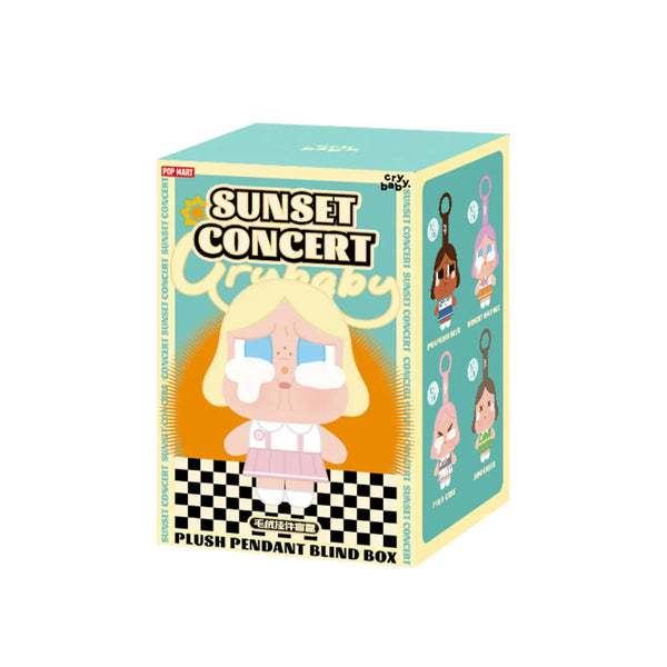 POP MART Crybaby Sunset Concert Series Plush Pendant | YORE STORE