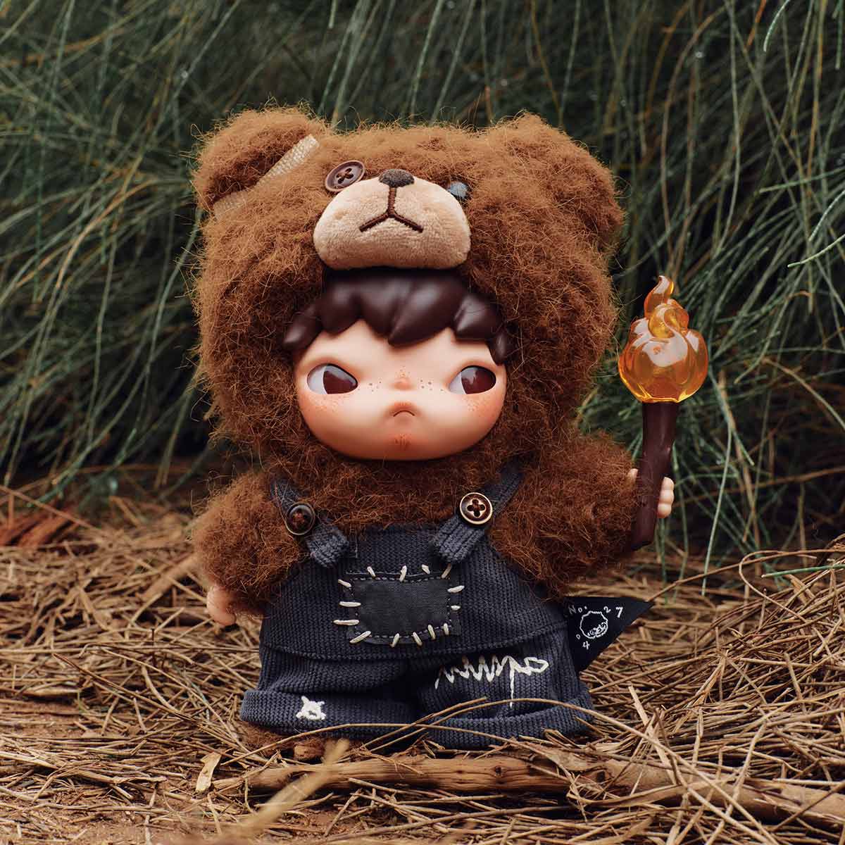 HIRONO LIVING WILD BEAR熊　ぬいぐるみ POP MART Hirono Living Wild - Fight for Joy Plush Doll | YORE STORE