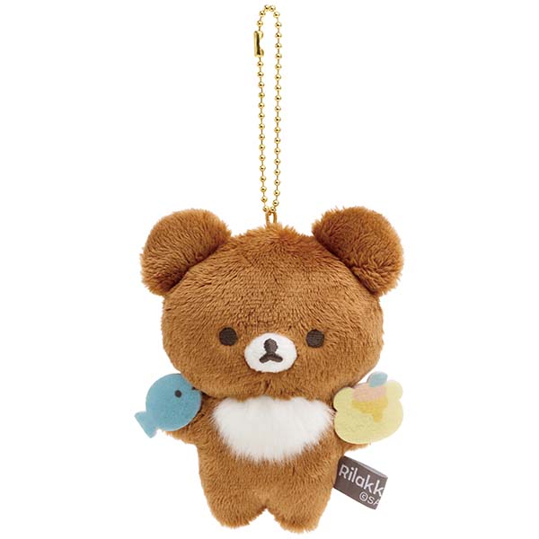 san-x-chairoikoguma-basic-rilakkuma-favorite-things-mascot-holder-keychain