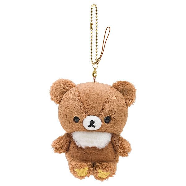 san-x-chairoikoguma-korilakkuma-s-new-friend-mascot-holder-keychain
