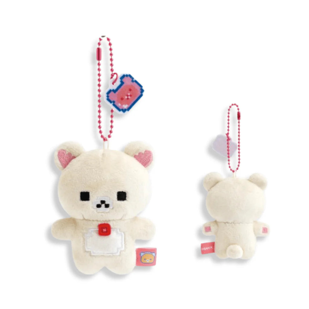 SAN-X RILAKKUMA Gaming Mini Hanging Plush Keychain (1PC)