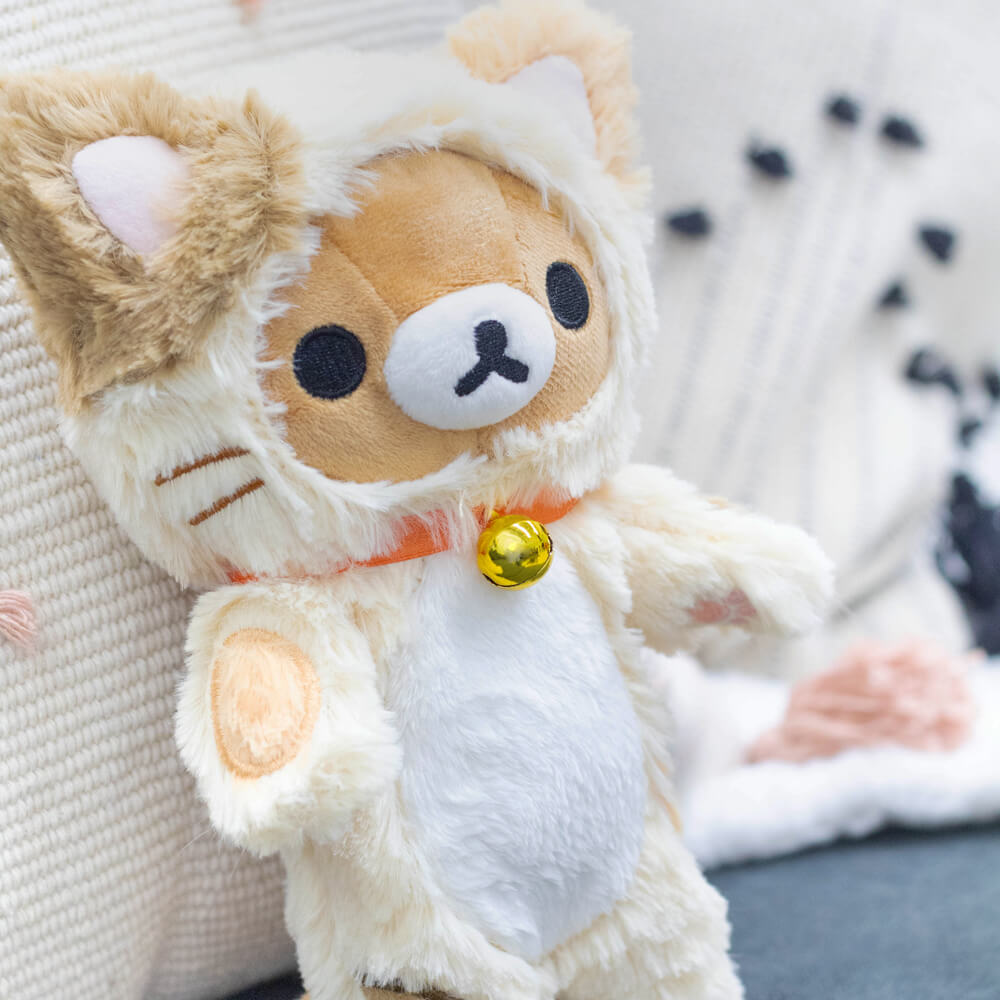 san-x-rilakkuma-huggable-cat-small-plush-doll-23cm