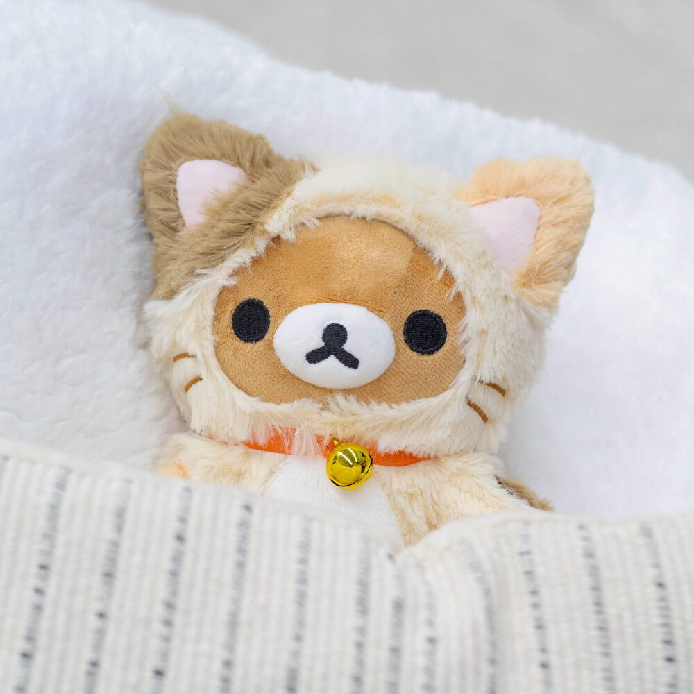 san-x-rilakkuma-huggable-cat-small-plush-doll-23cm
